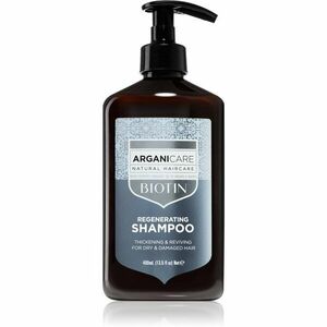 Arganicare Biotin Regenerating Shampoo šampon pro jemné vlasy s biotinem 400 ml obraz