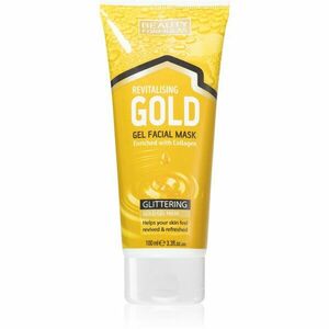 Beauty Formulas Gold gelová maska s kolagenem 100 ml obraz