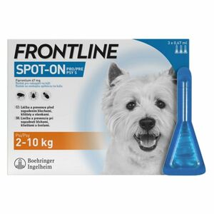 FRONTLINE Spot-on pro psy S 0, 67 ml 3 pipety obraz