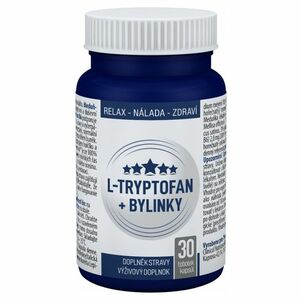 CLINICAL L-Tryptofan + bylinky 30 tobolek obraz