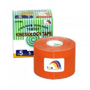 TEMTEX Tejpovací páska Tourmaline oranžová 5cm x 5m obraz