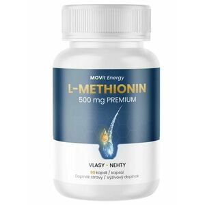MOVit Energy Methionin PREMIUM 500 mg 90 veganských kapslí obraz