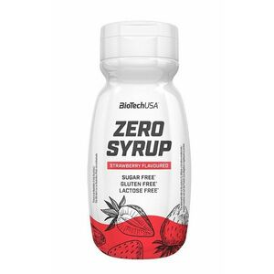 Zero Syrup - Biotech USA 320 ml. Strawberry obraz