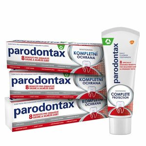 PARODONTAX Kompletní ochrana Zubní pasta Whitening 3 x 75 ml obraz