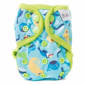 BOBÁNEK Novorozenecké svrchní kalhotky s patentky Chameleoni obraz