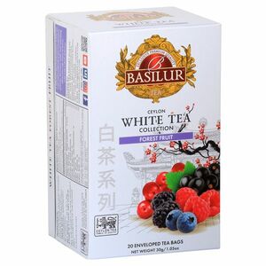 BASILUR White Tea Forest Fruit bílý čaj 20 sáčků obraz