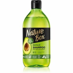 Nature Box Avocado hloubkově regenerační šampon na roztřepené konečky vlasů 385 ml obraz