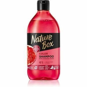 Nature Box Pomegranate hydratační a revitalizační šampon pro ochranu barvy 385 ml obraz