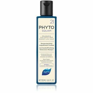 Phyto Phytosquam Anti-Dandruff Purifying Shampoo hloubkově čisticí šampon pro mastnou pokožku hlavy proti lupům 250 ml obraz