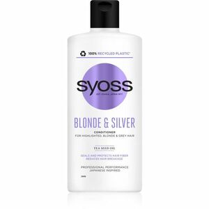 Syoss Blonde & Silver kondicionér pro blond a šedivé vlasy 440 ml obraz