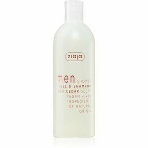 Ziaja Men šampon a sprchový gel 2 v 1 Red Cedar 400 ml obraz