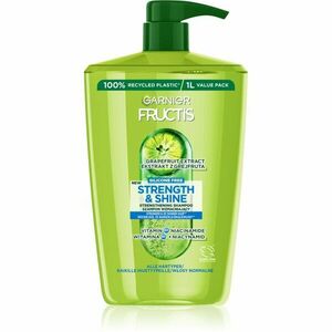 Garnier Fructis Strength & Shine posilující šampon pro všechny typy vlasů 1000 ml obraz
