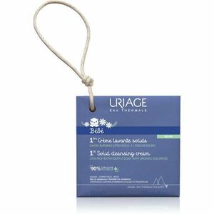 Uriage Bébé 1st Solid Cleansing Cream krémové mýdlo pro jemnou a hladkou pokožku pro děti od narození 100 g obraz