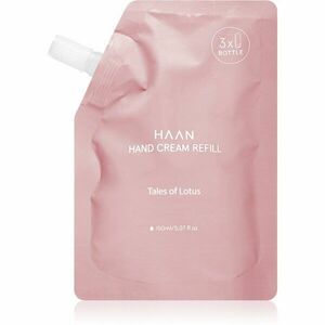 HAAN Hand Care Hand Cream rychle se vstřebávající krém na ruce s prebiotiky náhradní náplň Tales of Lotus 150 ml obraz