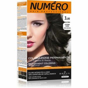 Brelil Numéro Permanent Coloring barva na vlasy odstín 3.00 Dark Brown 125 ml obraz