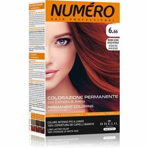 Brelil Professional Permanent Coloring barva na vlasy odstín 6.66 Intense Red Dark Blonde 125 ml obraz