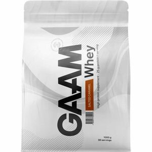 GAAM 100% Whey Premium syrovátkový protein příchuť Salted Caramel 1000 g obraz
