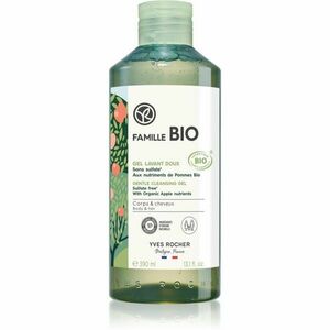 Yves Rocher FAMILLE BIO jemný mycí gel na tělo a vlasy with Organic Apple 390 ml obraz