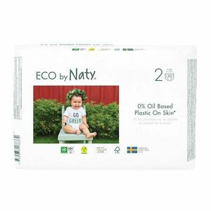 ECO by Naty Mini 3-6 kg dětské plenky 33 ks obraz