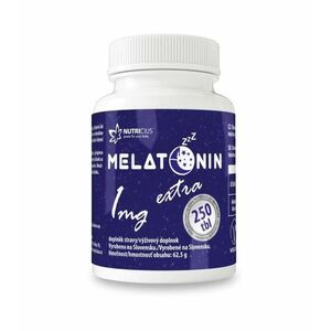 Nutricius Melatonin 1 mg extra 250 tablet obraz