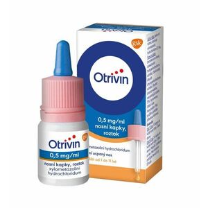 Otrivin 0, 5 mg/ml nosní kapky 10 ml obraz