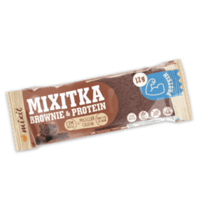 Mixit Mixitka Brownie + Protein tyčinka 43 g obraz