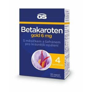 GS Betakaroten gold 6 mg 30 kapslí obraz