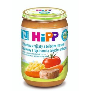 Hipp BIO Těstoviny s rajčaty a telecím masem 220 g obraz