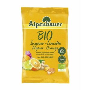 Alpenbauer Bonbóny Zázvor - pomeranč - limetka BIO 90 g obraz