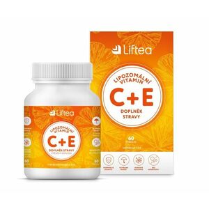 Liftea Lipozomální vitamín C + E 60 tobolek obraz