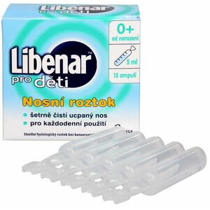 Omega Pharma Libenar pro děti 15 ampulí po 5 ml obraz