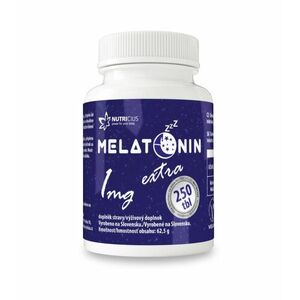 Nutricius Melatonin extra 1 mg 250 tablet obraz