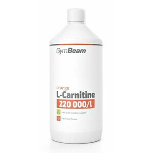 L-Carnitine - GymBeam 1000 ml. Tropical Fruit obraz