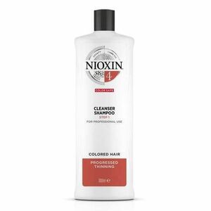 Nioxin Čisticí šampon pro jemné barvené výrazně řídnoucí vlasy System 4 (Shampoo Cleanser System 4) 1000 ml obraz