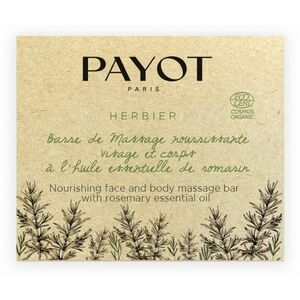 Payot Tuhý tělový a obličejový krém Herbier (Nourishing Face and Body Massage Bar) 50 g obraz