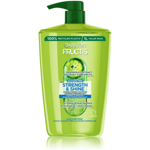 Garnier Posilující šampon pro všechny typy vlasů bez lesku a síly Fructis Strength & Shine (Strengthening Shampoo) 1000 ml obraz
