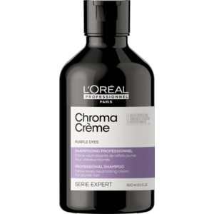 L´Oréal Professionnel Profesionální fialový šampon neutralizující žluté tóny Serie Expert Chroma Crème (Purple Dyes Shampoo) 300 ml obraz