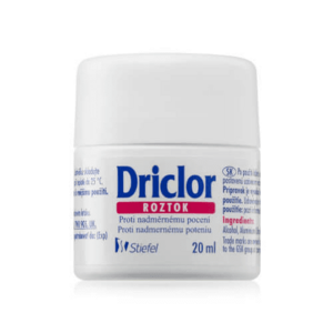 Driclor Antiperspirant roll-on proti nadměrnému pocení Solution 20 ml obraz
