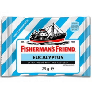 FISHERMANS Friend bonbóny dia eukalyptus modré 25 g obraz