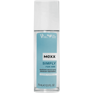MEXX Simply For Him Deodorant s rozprašovačem 75 ml obraz