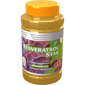 STARLIFE Resveratrol Star 60 tobolek obraz