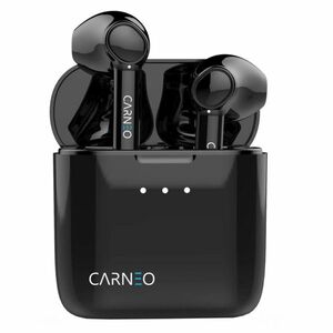 CARNEO S8 bluetooth bezdrátová sluchátka černá obraz