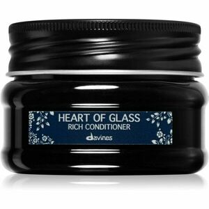 Davines Heart of Glass Rich Conditioner posilující kondicionér pro blond vlasy 90 ml obraz