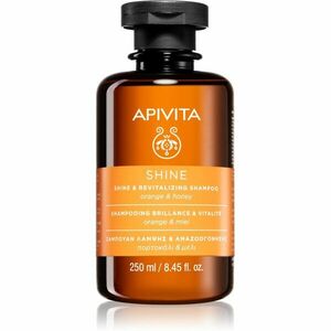 Apivita Holistic Hair Care Orange & Honey revitalizační šampon pro posílení a lesk vlasů 250 ml obraz