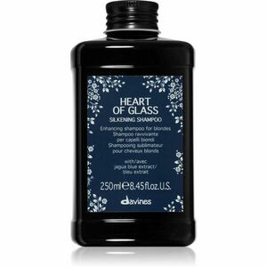 Davines Heart of Glass Silkening Shampoo jemný čisticí šampon pro blond vlasy 250 ml obraz