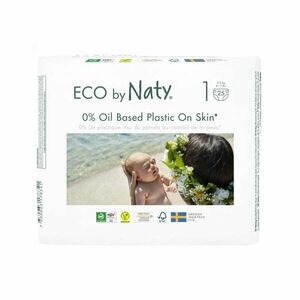 ECO by Naty Newborn 2-5 kg dětské plenky 25 ks obraz