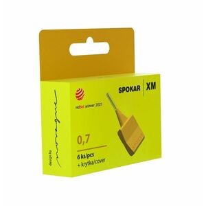 Spokar XM Mezizubní kartáčky žluté 0, 7 mm 6 ks obraz