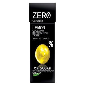 ZERO CANDIES Lemon candies 0% bonbóny 32 g obraz