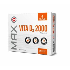 COLFARM MAX VITA D3 2000 60 kapslí obraz
