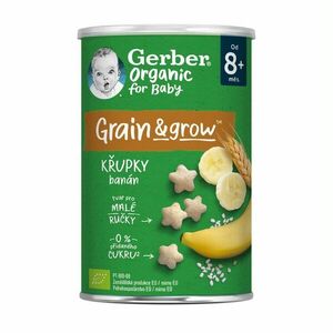 Gerber Organic Křupky banánové BIO 8m+ 35 g obraz